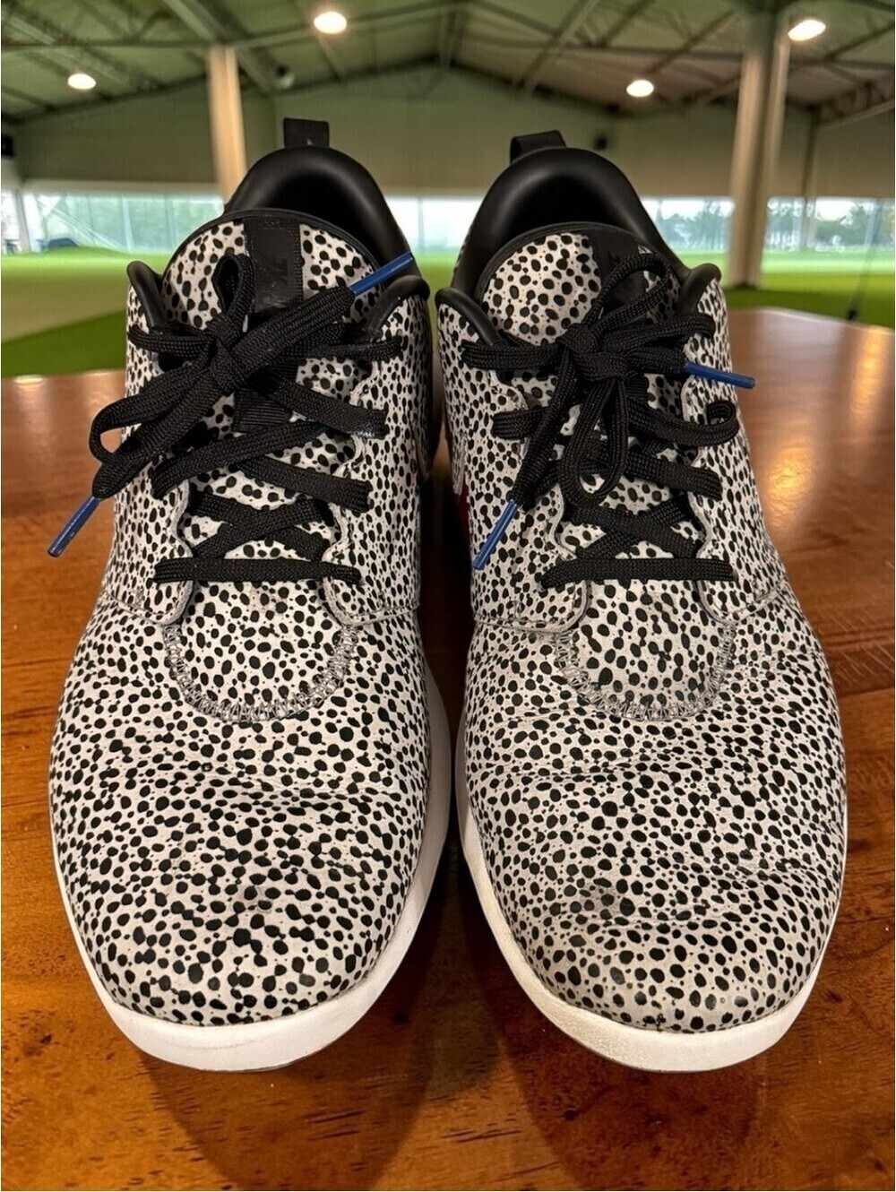 Nike Roshe Tour NRG Safari Bred Golf Shoes Size 10 Leopard Print Spiked Cleats - Picture 2 of 9
